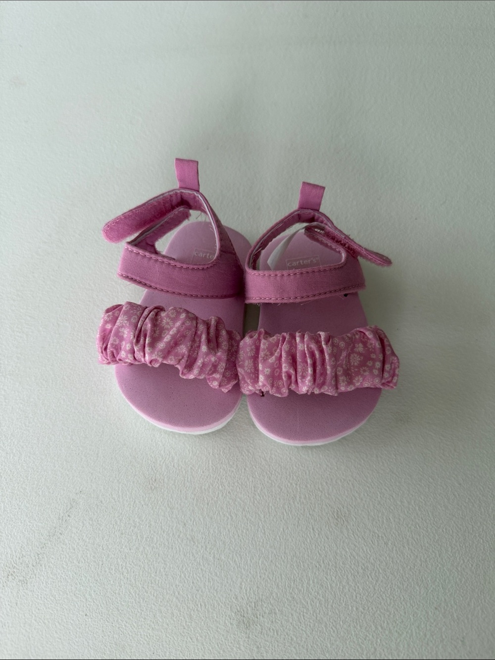 Carter's Ruffle Strap Baby Sandals - Picture 3 of 5